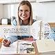 Aesthetic 6 Ring A5 Binder Set of 2 - The Perfect 1 Inch Planner Binder for Journaling or Collections - Refillable Notebook Binder with Pocket