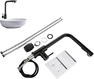 Grifo de cocina RV | Herramienta de acero inoxidable extraíble de un mango, grifo de fregadero de cocina, para el hogar, baño, , lavandería, restaurante, comedor, bar, campamento