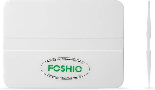 Miniatura 4 de FOSHIO Paquete de 4 herramientas aplicadoras de vinilo profesionales para automóvil, escobilla económica de 4 pulgadas para teñir ventanas,