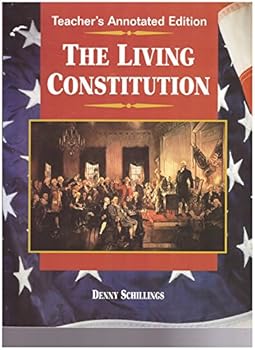 Paperback The Living Constitution, Teacher's Annotated Edition Book