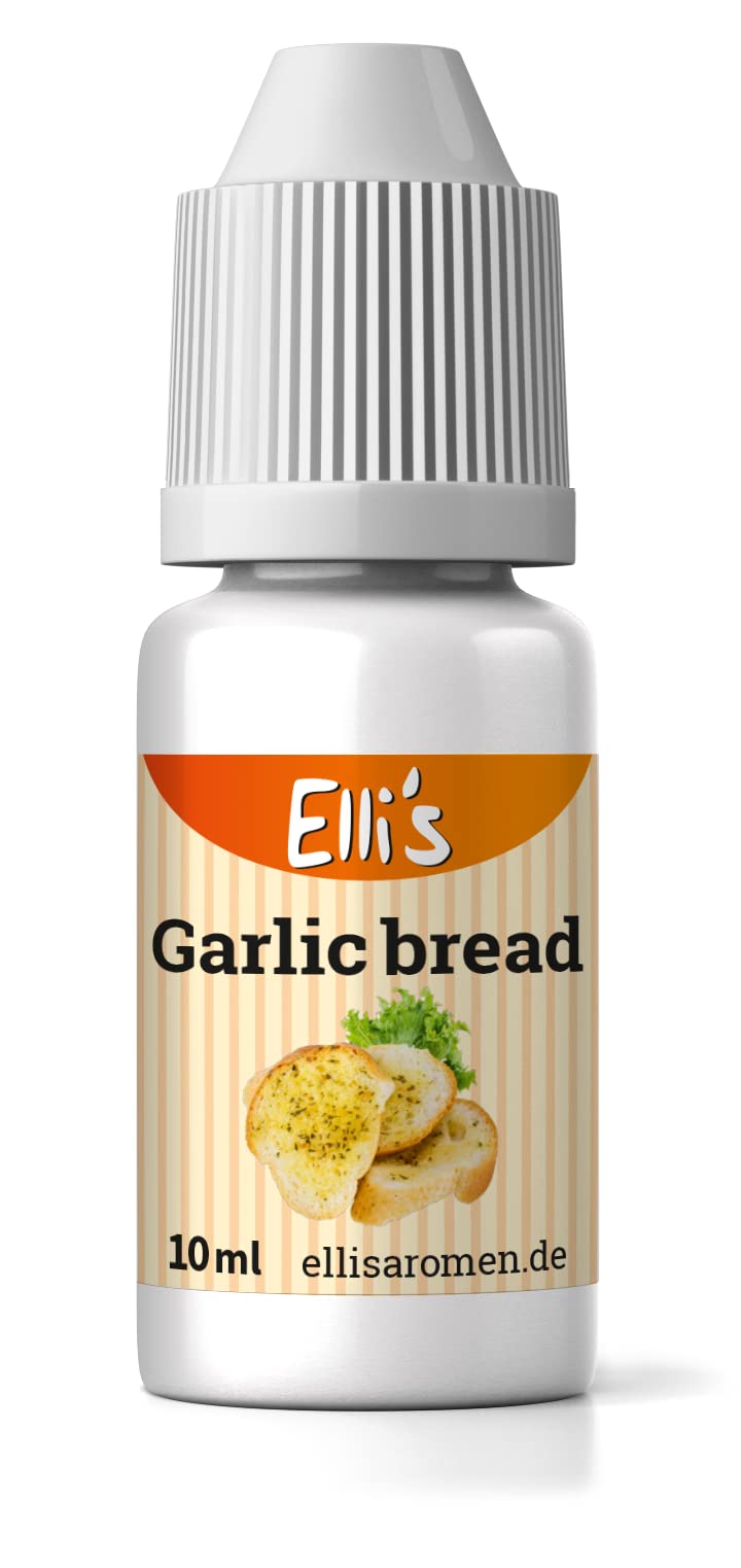 bread flavour vape Ellis Aromen Garlic Bread liquid food flavour for food and liquids, for  baking, cooking, as for oatmeal and quark