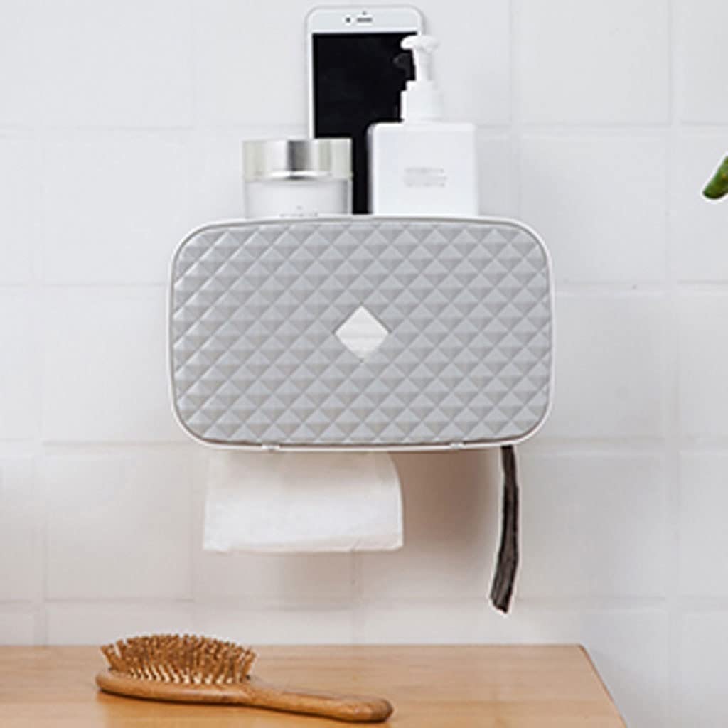 Amazon.co.jp: ティッシュディスペンサーボックス 壁掛け式