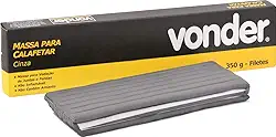 Massa Para Calafetar Cinza, Em Filetes, 350 G, Vonder.