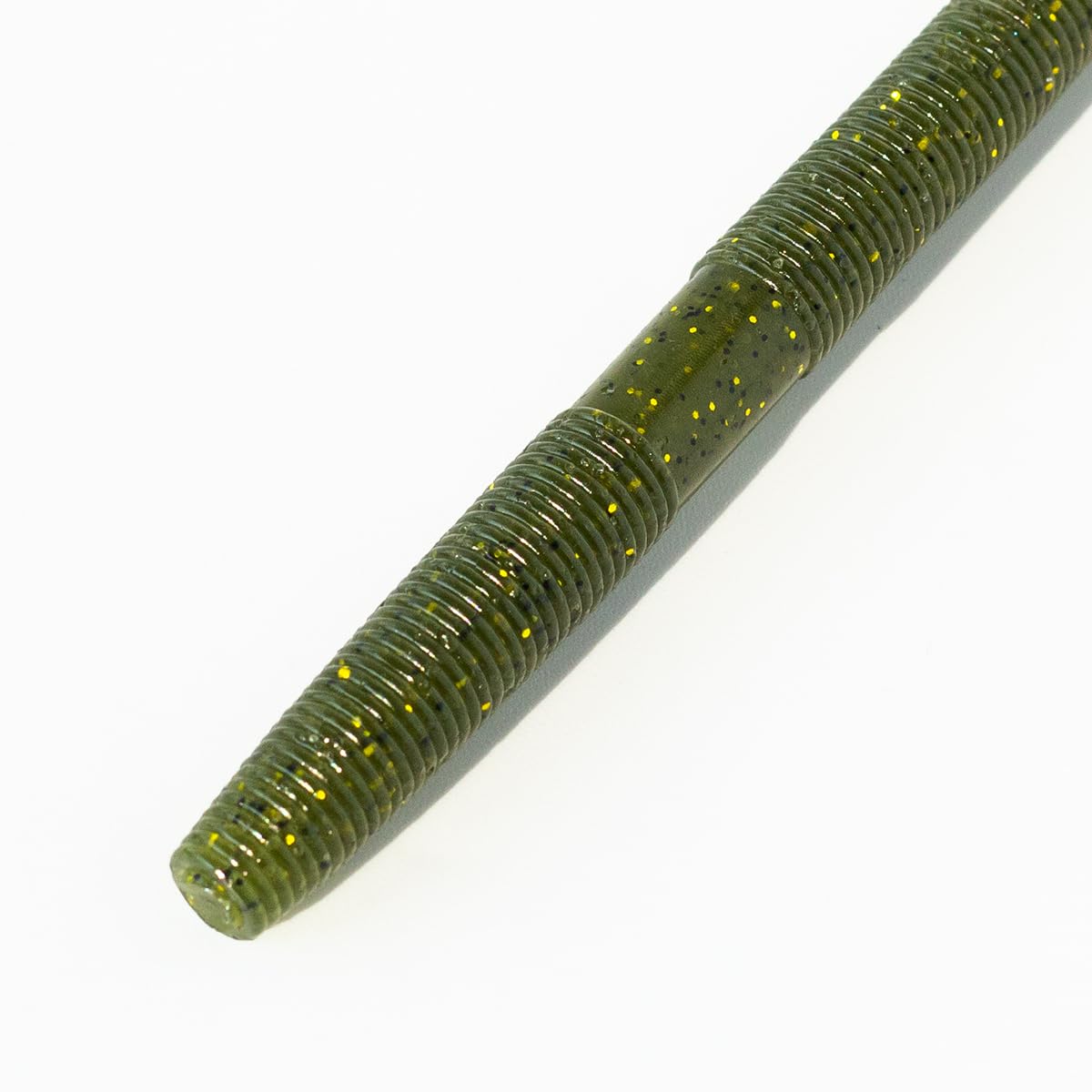 Señuelos blandos tipo Senko de gusano recto de 13 cm para pesca de lubina con montaje Wacky Rig