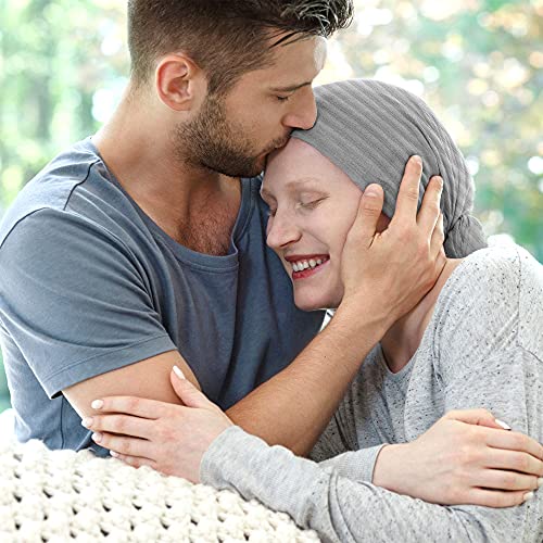Image of Ababalaya Women's Kinds of Lace /Floral /Print /Cotton Chemo Cap Hair Loss Beanie Nightcap Pack