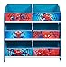 PEGANE Meuble de Rangement Enfant, 6 bacs, Motif Spiderman - Dim : H60 x L63,5 x P30 cm