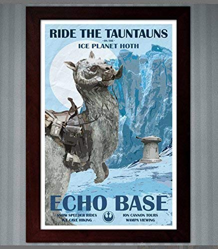 Star Wars - Hoth Travel Poster - Echo Base - 11x17
