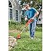 BLACK+DECKER String Trimmer Weed Wacker with Auto Feed Weed Eater, 6.5-Amp, 14-Inch (BESTA510)