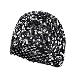 Gorro,Urbana con Lentejuelas,Gorro para Mujeres | para Madre Esposa Novia Chicas Adolescentes Amigos Festival De Música Viaje Diario Viaje Reuniones Familiares