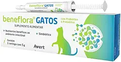 Beneflora Gatos Suplemento Probiotico Prebiotico Avert 5g