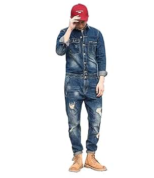 Amazon.co.jp: [CNPLOPANSS] つなぎ メンズ作業服 メンズツナギ