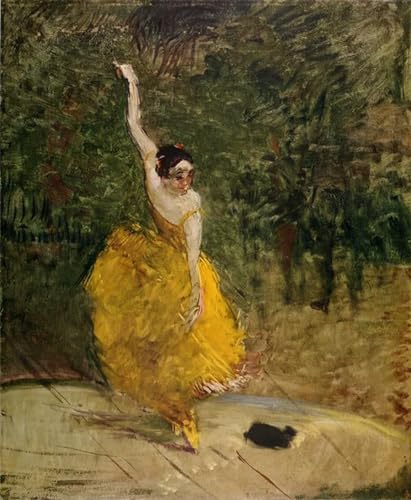 Danseuse de Toulouse Lautrec Peinture Murale - Créez une Ambiance Galerie d'Art dans votre Salon