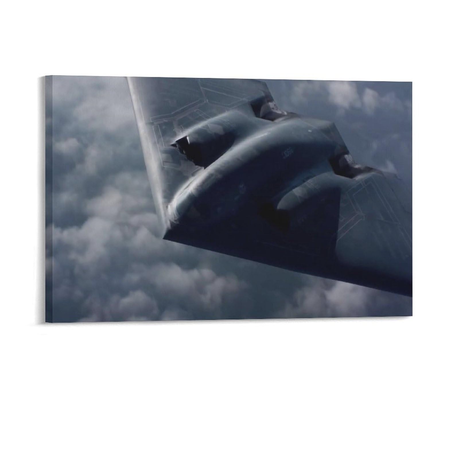 New Decorative PaintingAmerican Bomber，B-2，The World's Only Stealth Strategic Bomber， (1) Room Aesthetics Posters Canvas Posters Bedroom Decoration Sports Office Decoration Gifts Wall Art Decoration P