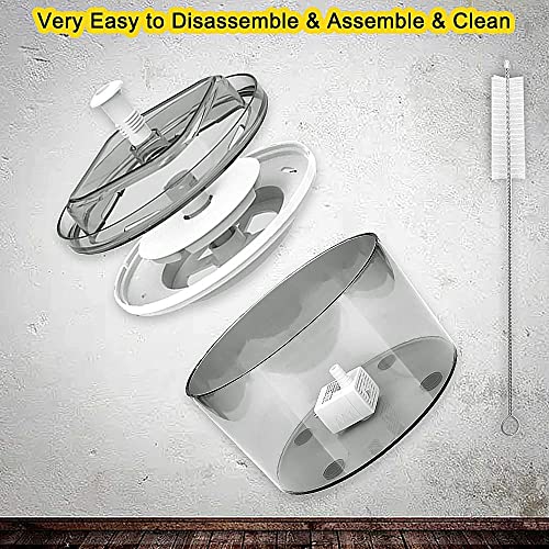 Fuente de Agua Automática para Gatos y Perros Pequeños 2.1L miniatura 5