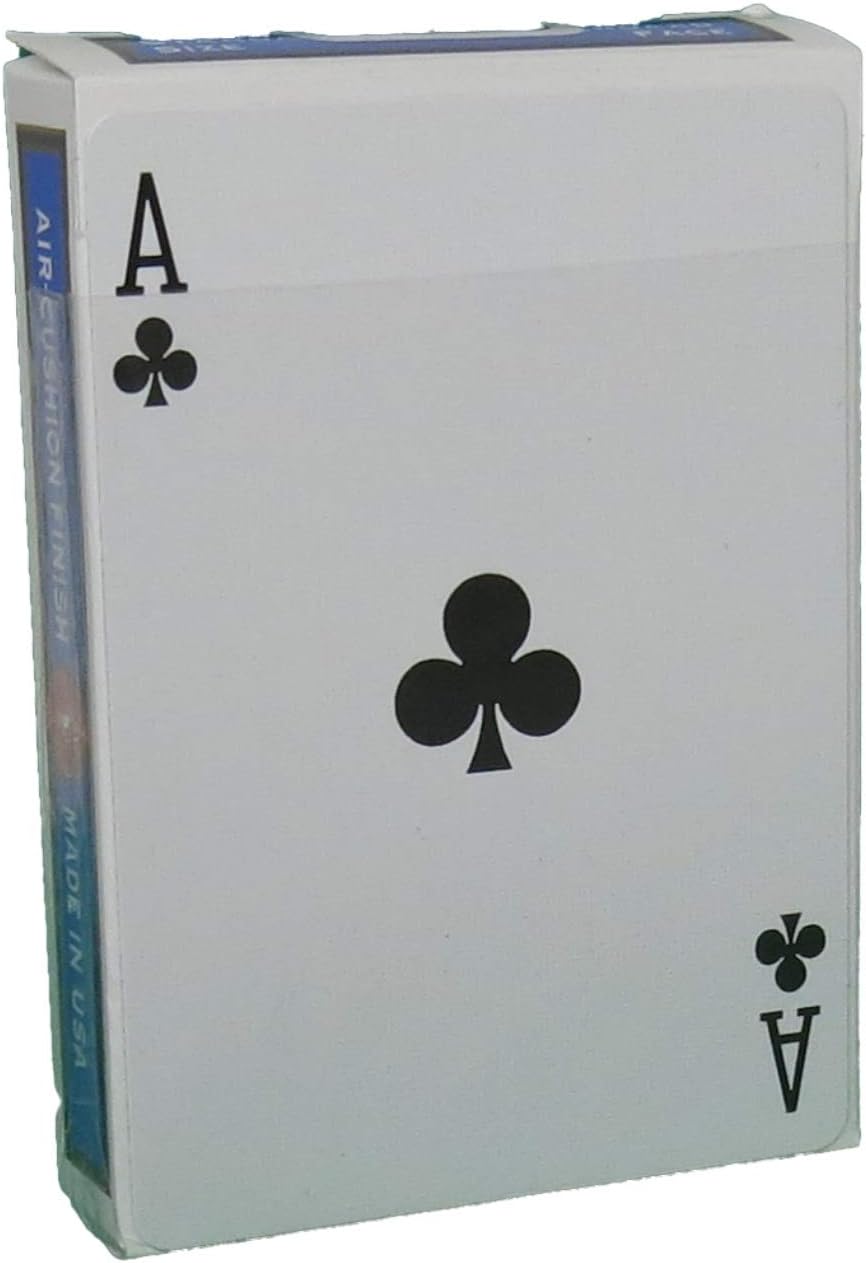 Rock Ridge One Way Forcing Deck for Magic Tricks, Blue Ace of Clubs