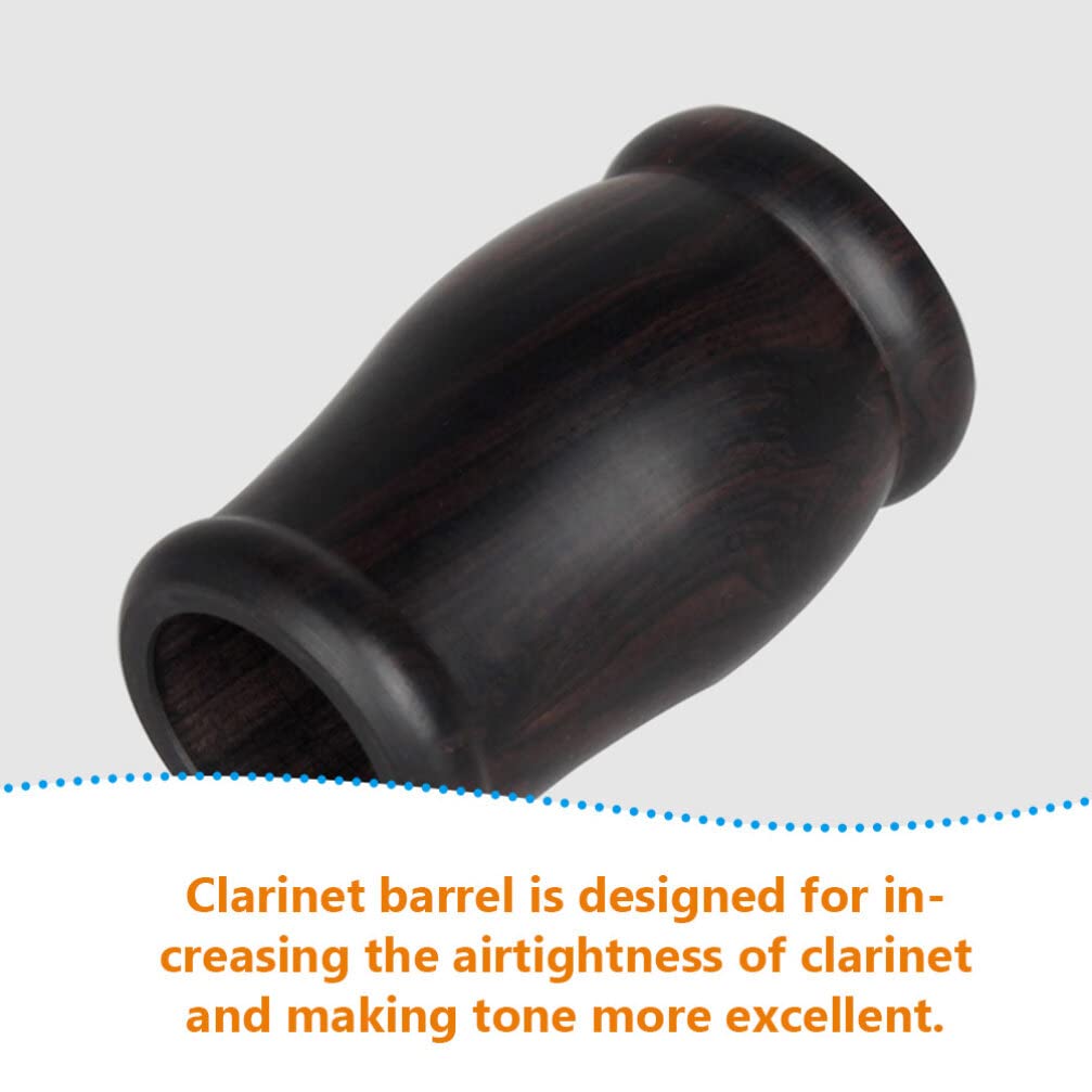 SUPVOX Sección De Clarinete De Repuesto Barrilete De Clarinete De Material De Ebonita Negro Accesorio Para Instrumento De Viento Herramienta Musical