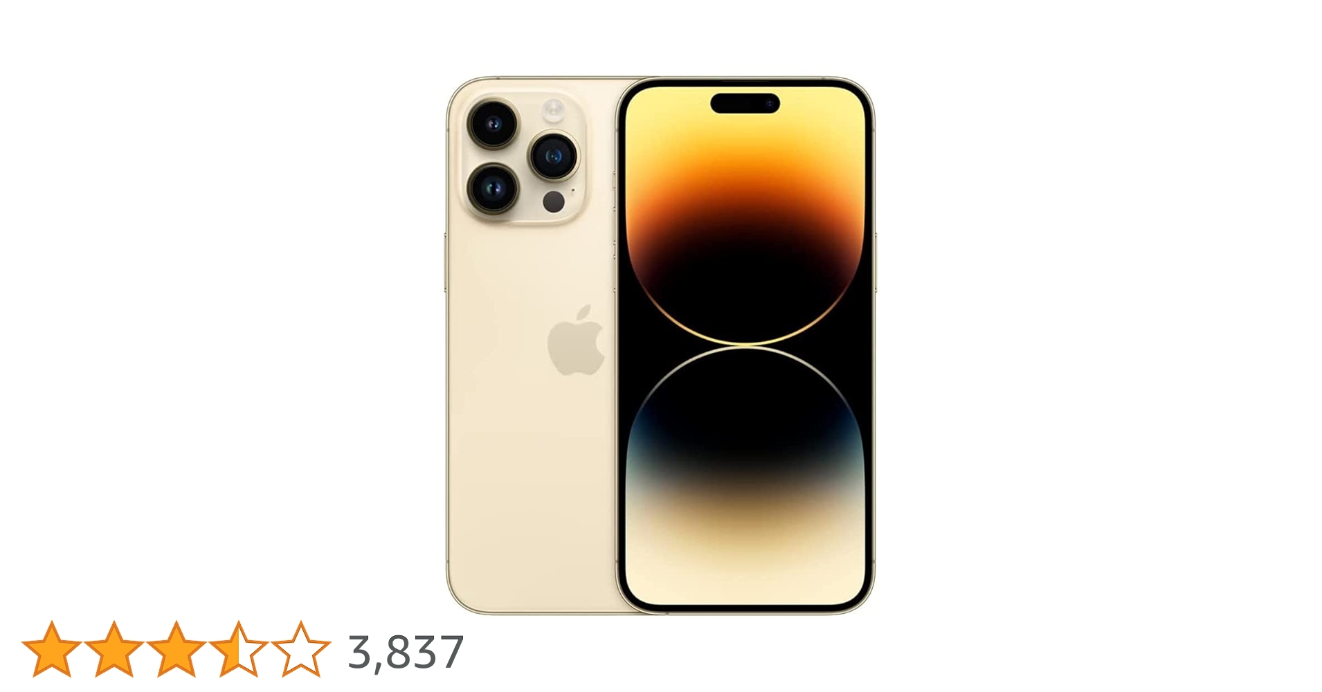 Apple iPhone 14 Pro, 512GB, Gold - Unlocked (Renewed) : Amazon.ca