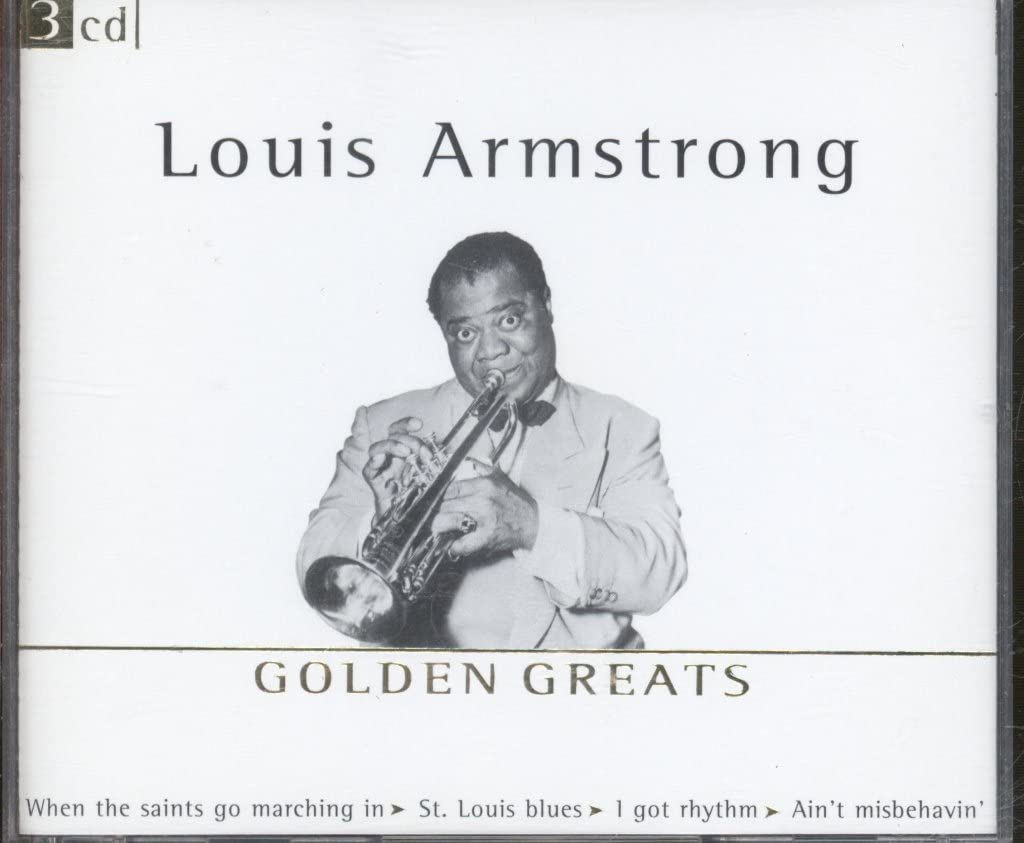 Louis Armstrong Golden Greats triple CD Netherlands Disky 2001 3 X CD in large