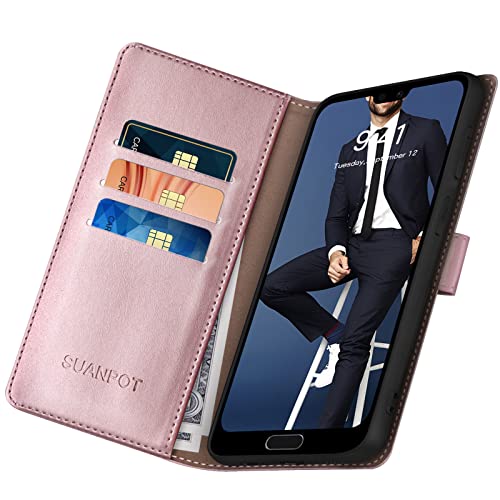 SUANPOT Cover per Huawei P20 Blocco RFID