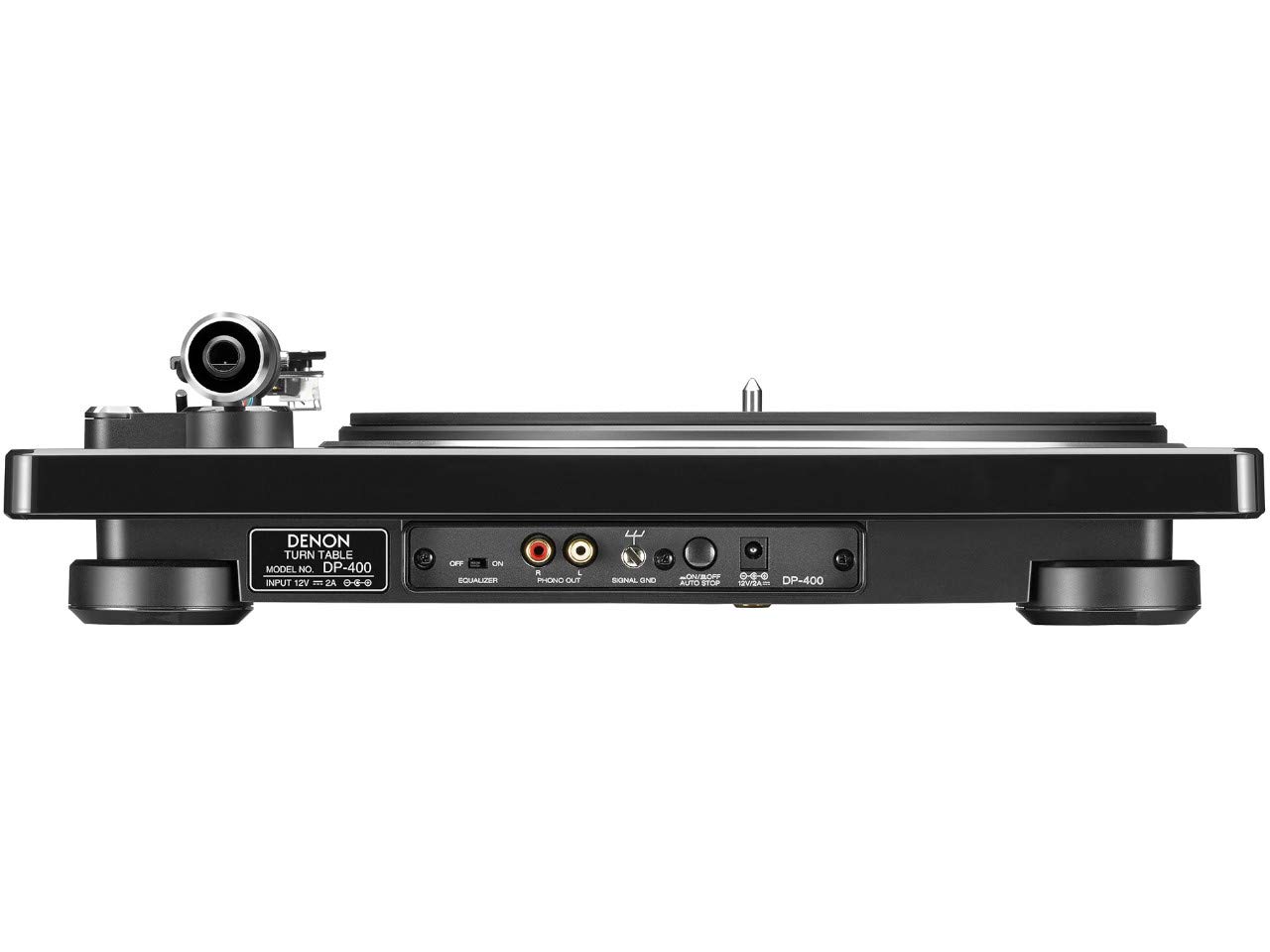 Denon DP-400 Giradischi, Nero