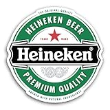 2 (Pieces) 3' and 5' Beer Sticker, Waterproof Vinyl Decals for Many Purpose Like Cars, Trucks, Laptops, Phones, Windows and More