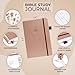 Clever Fox Bible Study Journal – Church Notes Notebook – Note Taking & Journaling Kit – Faith Based Religious Gifts & Accessories (Rose Gold)