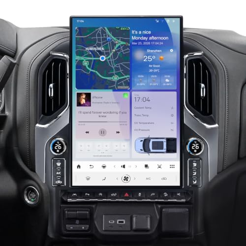 Radio for Chevrolet Silverado GMC Sierra 2019-2024 17.2inch