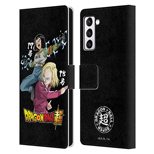 Étui Dragon Ball Super Samsung S21 Plus 5G en cuir Head Case Designs