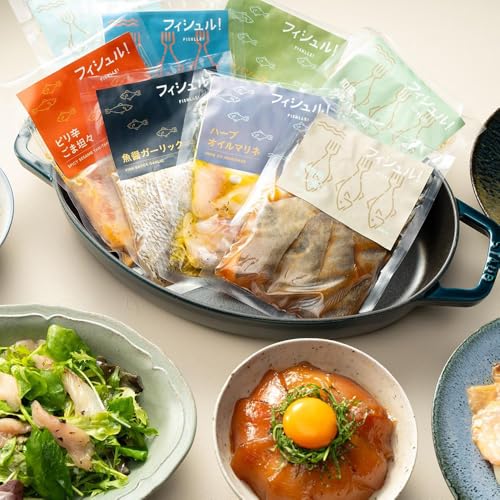 [定期便][6ヵ月定期便]フィシュル! 旬のお魚6P