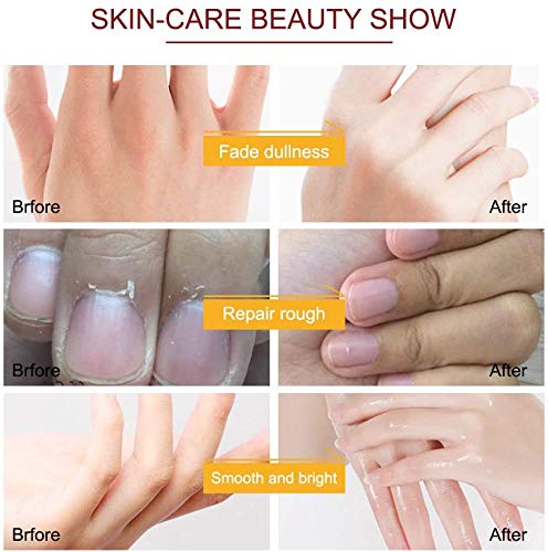 3 Pairs Hands Moisturizing Gloves Honey Milk