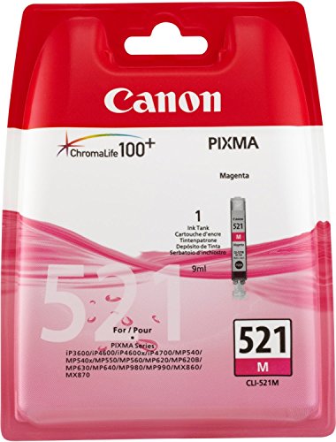 Canon CLI-521 M Magenta, Standard