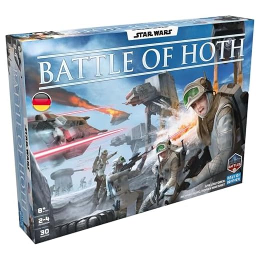 Days of Wonder, Star Wars: Battle of Hoth, gioco di strategia, 30 minuti, per 2-4 giocatori dagli 8+ anni in su, gioco in tedesco