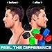 Jaw Exerciser for Men and Women - 2 pcs Powerful Jaw Trainer - Beginner 20 lb - Double Chin Reducer Eliminator - Silicone Toner Tablets - Face Neck Shaper and Strengthener Chewing Gum