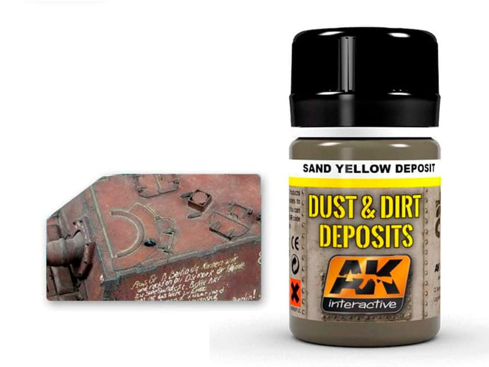 AK Weathering AK4061 Sand Yellow Deposit (35ml)