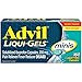 Advil Liqui-Gels Minis Pain Reliever and Fever Reducer, Pain Medicine for Adults & TUMS Chewy Bites Antacid Tablets for Chewable Heartburn Relief and Acid Indigestion Relief