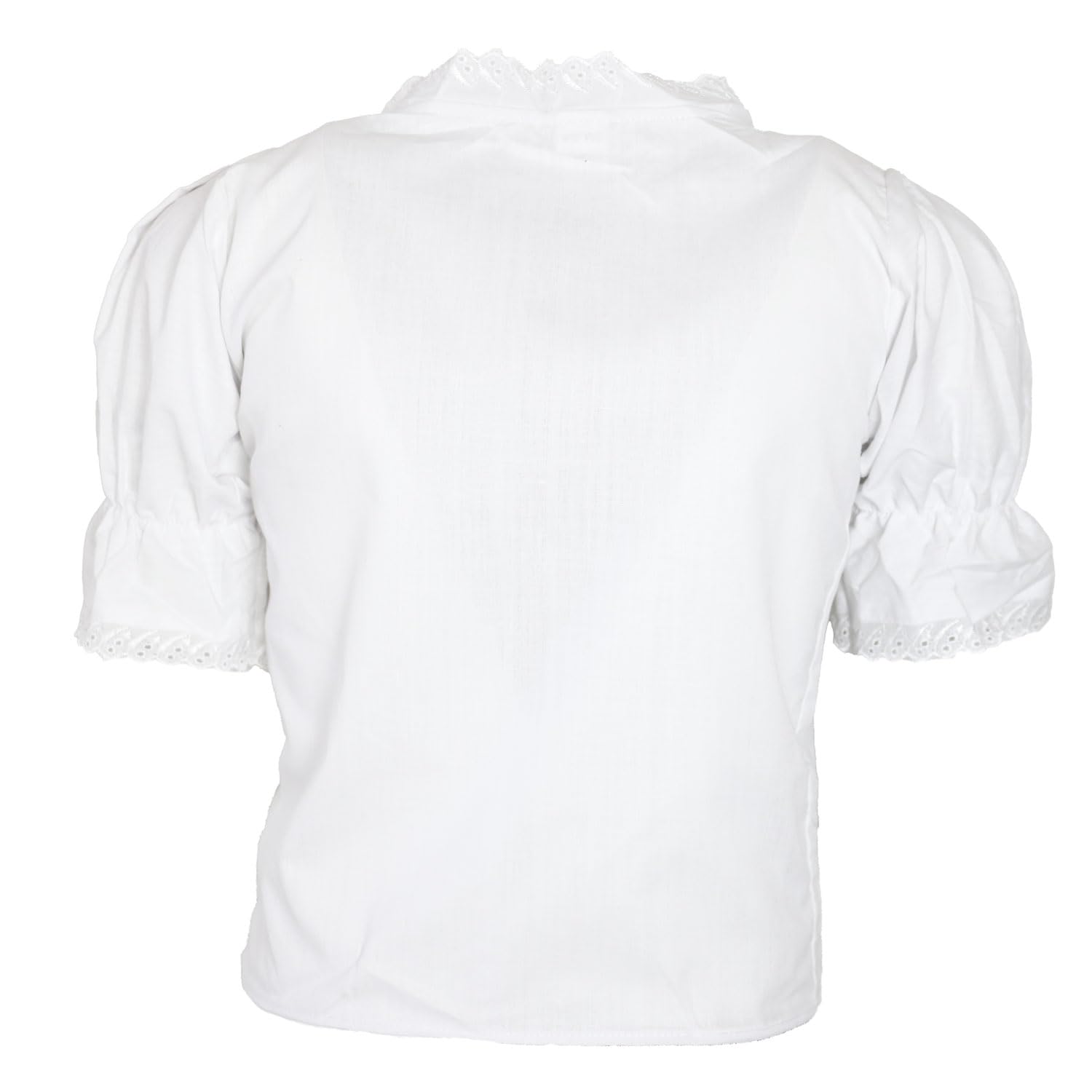 Kinder Trachtenbluse Dirndl Bluse Weiß Mädchen Trachtenmode Zweitbluse