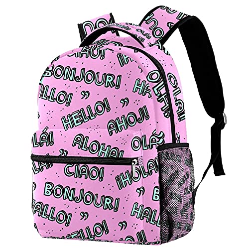 Sac à dos Vierge pour femme multicolore de grande capacité