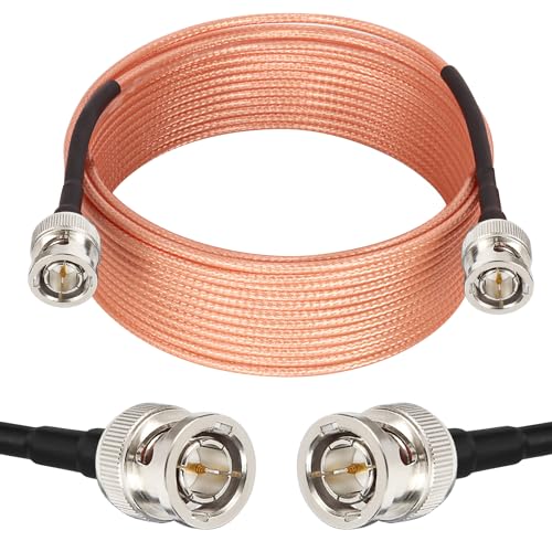 Image of XRDS -RF 3G /6G SDI Cable, 25FT BNC to BNC Video Cable 75 Ohm RG179 Extension Cable for for 4K 1080P 3G HD SDI Camera Monitor Vedio Recorder SDI to HDMI Converter