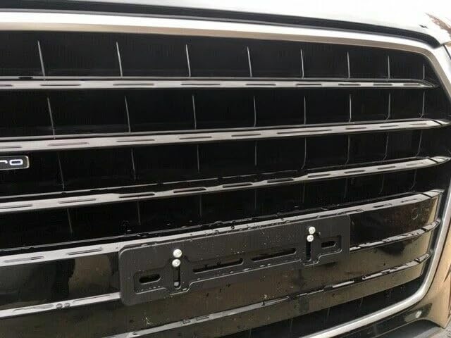 200 Front License Plate Tag Holder Mounting Mount Adapter Bumper Kit Bracket for Audi All Models Quantity Discount