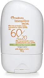 Gel Creme Protetor Facial FPS 60/ FPUVA 20 Pele Mista a Oleosa Fotoequilíbrio - 50g