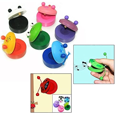 OFKPO Castañuela de Madera para Niños Cover