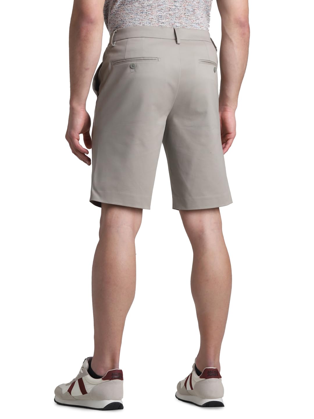 JACK & JONES Mens Khaki Low Low Rise Shorts 1
