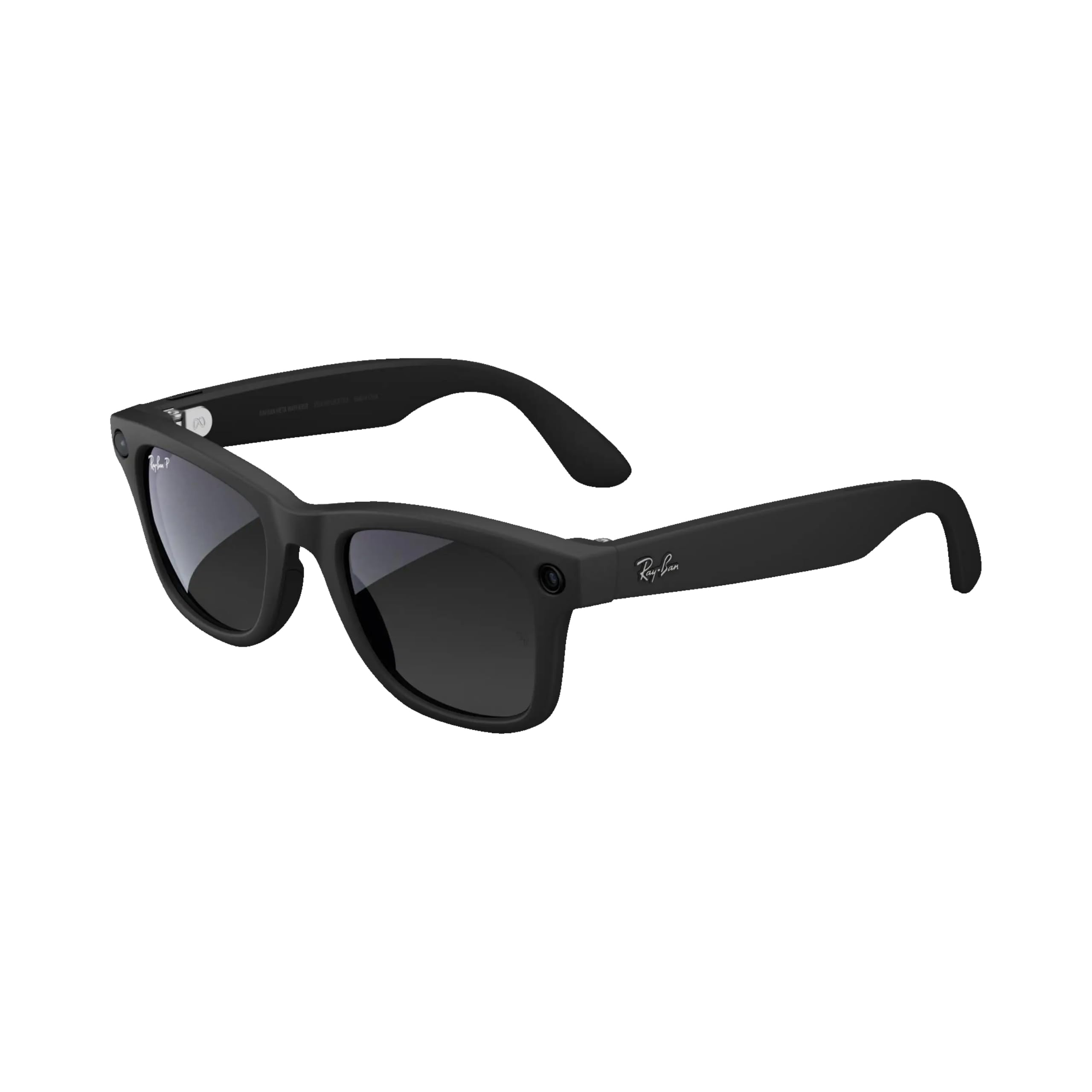 Ray-Ban  Wayfarer Gen1 マットブラック 偏光 Amazon.com: Meta Ray-Ban (Gen 1), Wayfarer Large, Matte Black