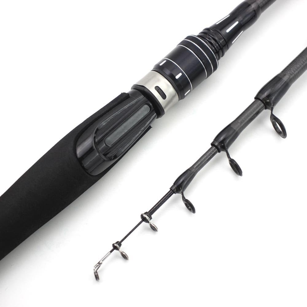 Wędka 180cm Ultralekka teleskopowa wędka UL Power Waga przynęty 1-5g Złów małą rybę wędka Sprzęt wędkarski Wędka(180cm)