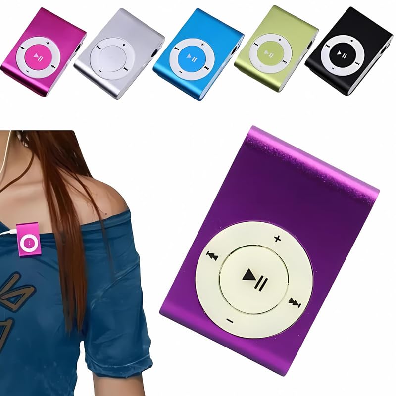 Image of Drumstone 𝟏𝟓-𝐘𝐞𝐚𝐫 𝐋𝐨𝐧𝐠-𝐋𝐢𝐟𝐞 𝐖𝐚𝐫𝐫𝐚𝐧𝐭𝐲, Portable Mini Pocket MP3 Music Player, Compact Digital Audio Player for Travel Gym Walking Study and Daily Entertainment Use