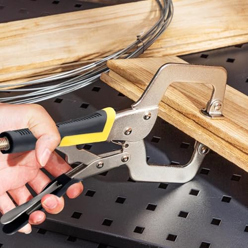 Serre-joint en C ouverture max 8 cm pour soudure et menuiserie - 6