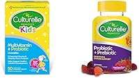 Vista 1 de Culturelle Kids Complete - Multivitamínico masticable + probiótico para niños a partir de 3 años, 50 gomitas probióticas diarias para mujeres