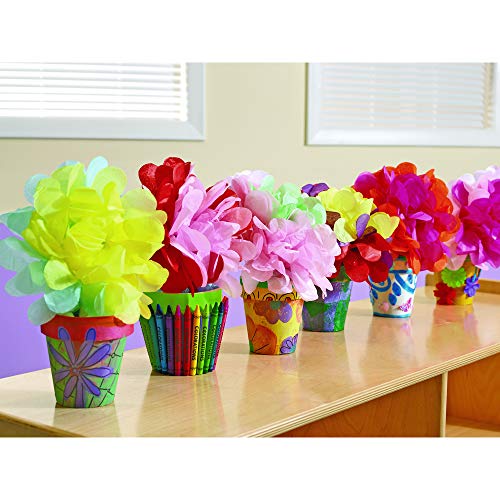 image for Colorations Bleeding Art Tissue, 50 Sheets, 12 inches x 18 inches, 20 