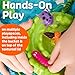 Creativity for Kids Sensory Adventure Neon Bugs Kit | Dig, Squish & Explore with Sensory Sand & Bug Toys | Scoop, Pinch & Play | Screen-Free Activity for Kids & Easter Basket Stuffers (Ages 4+)