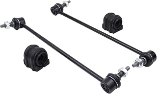 Front Driver and Passenger Side Sway Bar Links with Bushings for Hyundai Sonata Non-Hybrid 2015-2019, Kia Optima Non-Hybrid 2016-2020
